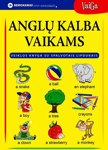 KNYGA "Anglų kalba vaikams"