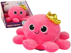 Interaktyvus pliušinis aštuonkojis Lean Toys, rožinis kaina