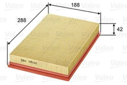 Oro filtras VALEO 585042 kaina