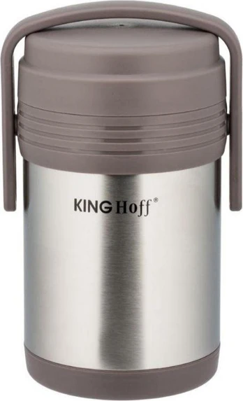 King Hoff TERMOSAS KINGHOFF 1,5L + 3 DĖŽUTĖS KH-4075