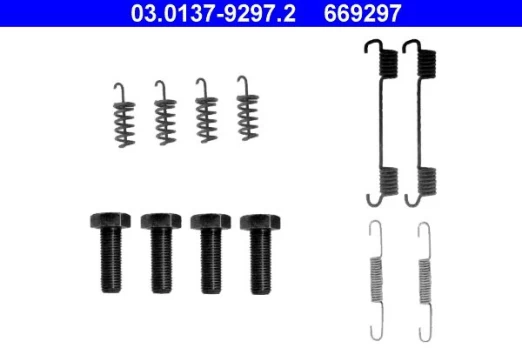 ATE 03.0137-9297.2 Brake shoe fitting kit