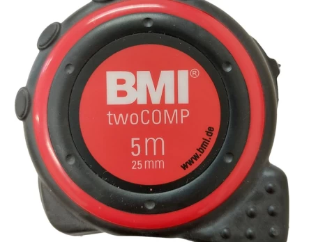 Ruletė BMI, MI twoCOMP, 5 m 25 mm, 472541021/25
