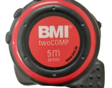 Ruletė BMI, MI twoCOMP, 5 m 25 mm, 472541021/25 kaina