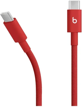 Apple MDGF4ZM/A Beats data transfer and charging cable | USB-C to USB-C | 1.5m | red