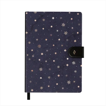 Midnight Kiss - Star Notebook, A5 (14.8 x 21cm) / Lined
