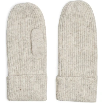 Kumštinės pirštinės moterims, Balta, Mocca mittens