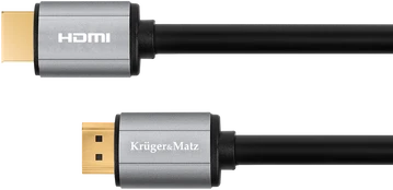 HDMI-HDMI kabelis 1.8 m Kruger & Matz Basic kaina
