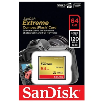 SanDisk CF Extreme Flash memory 64GB