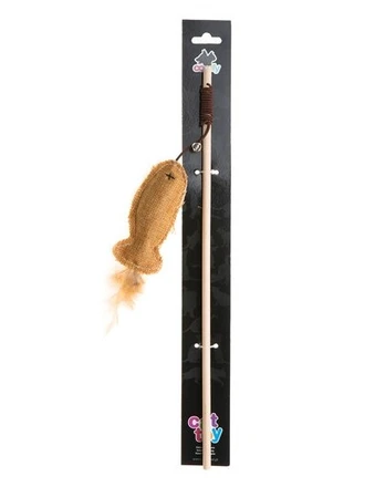 Comfy žaislas Gaia meškerė žuvytė su varpeliu 40 cm