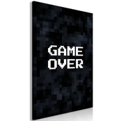 Reprodukcija Artgeist Pixel Game Over, 60 cm x 90 cm