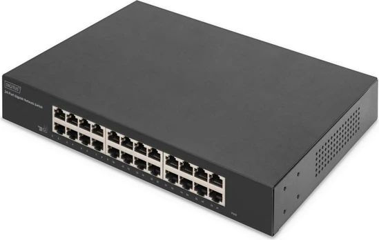 Digitus 24-port Gigabit switch, 19-inch, unmanaged