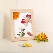 HUCKLEBERRY PRESSED FLOWER FRAME (HB02-F) kaina