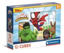 Clementoni CLE Cubi klocki 12 Spidey_His AmazingFriends 41198 kaina
