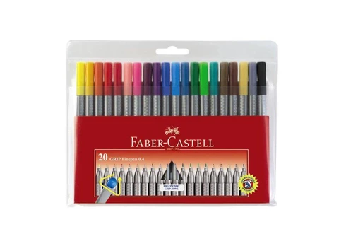 „Faber-Castell“ 20 „Grip“ smulkintuvų rinkinys