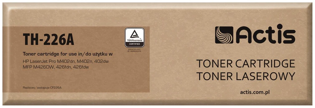 Tonerių kasetė Actis Standard TH-226A, juoda