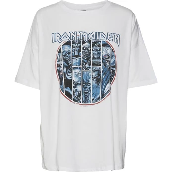 Marškinėliai moterims, Balta, NMIDA S/S IRON MAIDEN