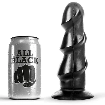 Dildo ALL BLACK 17 cm