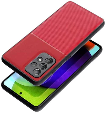 NOBLE dėklas, skirtas SAMSUNG A17, raudonas