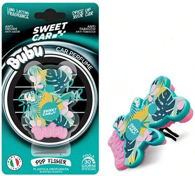 Sweet Home Collection Pop Flower Car Perfume