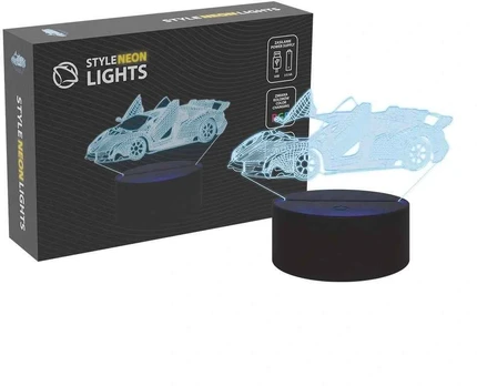 Manta SNL64RGB LED lamp Light decoration Car 3D RGB