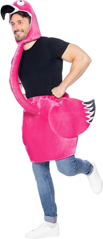 Flamingo kostiumas suaugusiesiems – Gyvūnai