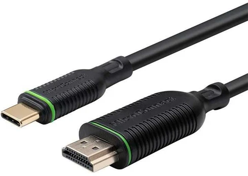 Adapteris AV MicroConnect Microconnect MC-USBCHDMI05 adapter kablowy 0,5 m HDMI Typu A (Standard) Juodas