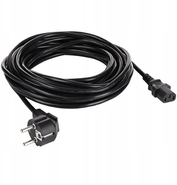 Akyga Maitinimo laidas PC CEE 7/7 / IEC C13 AK-PC-08S CU 3x1.5mm 10m