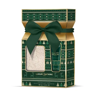 Grace Cole Gift set with socks Pistachio & Caramel 2 pcs Pėdų kremas