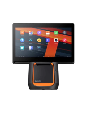 Sunmi T2s, 39.6 cm (15,6), Android, black, orange