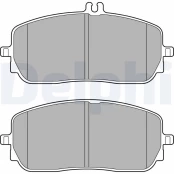 DELPHI LP3437 Brake pad set kaina
