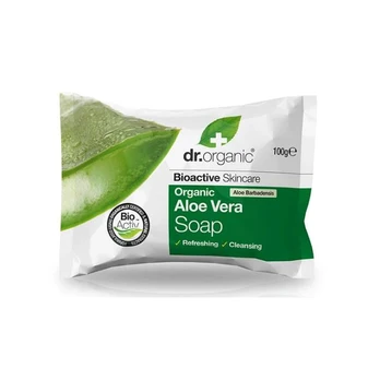 Natūralus muilas Dr. Organic Aloe Vera, 100 g
