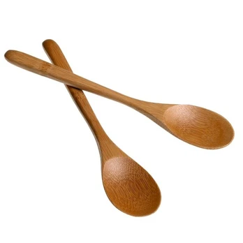 Leone bambukiniai šaukštai, 19,5cm, 6vnt.