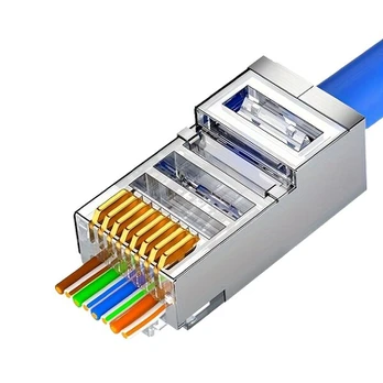 Skyduoti RJ45 Cat6 jungčių rinkiniai, 25 vnt