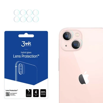 Kameros stiklas skirtas iPhone 14 Plus 7H 3mk Lens Protection serijos objektyvui