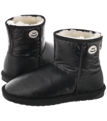 EMU Australia Stinger Mini Zip Black W12306 (EM352-a) batai