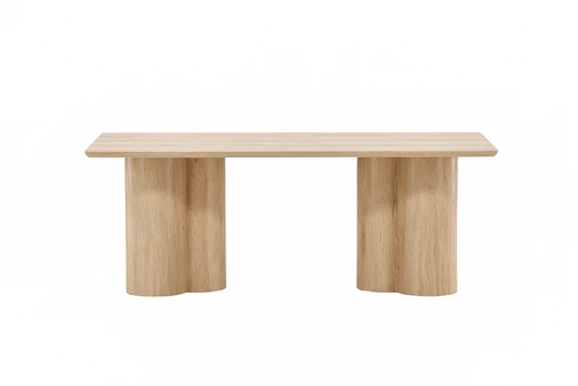 Olivia Sofa Table 60x120 cm - Whitewash /