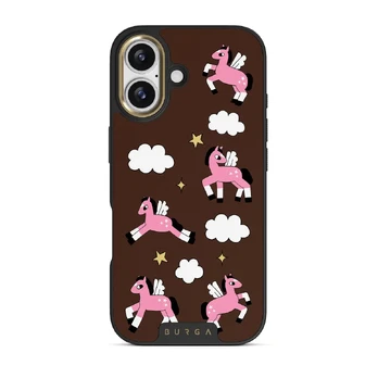 Cloud Hopping - iPhone 17 Case, Elite Dark (MagSafe) / Gold
