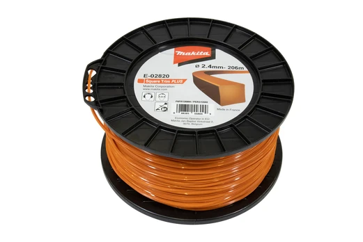 Kvadratinis valas trimeriui 2,4mm/206m Makita E-02820