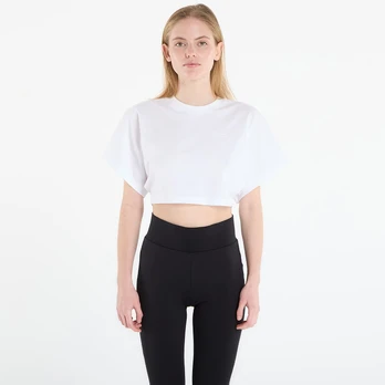 Under Armour Cropped Script SS Tee White - Dydis L (6009677-100 Marškinėliai)