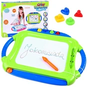 Piešimo lenta Color Word Pad, 4 cm, mėlyna/žalia kaina