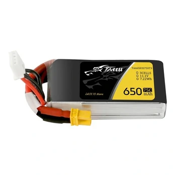 Gens Ace & Tattu Akumuliatorius Tattu 650mAh 11.1V 75C 3S1P