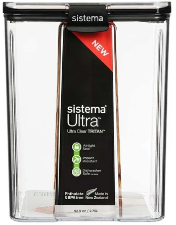 Sistema - Tritan Ultra Square 2,75L