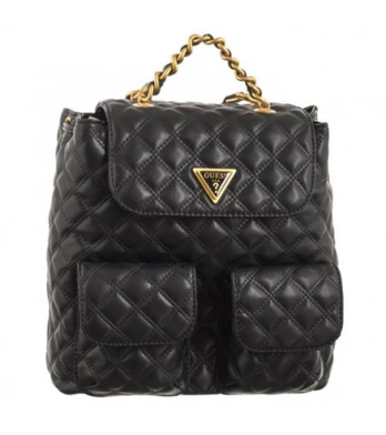 Guess Giully Flap Backpack HQA87 48330 Black (GU560-a) kuprinė