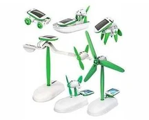 Saulės robotų rinkinys 6in1