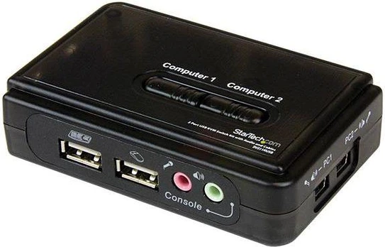 StarTech 2 PORT USB KVM SWITCH W/ AUDIO/IN