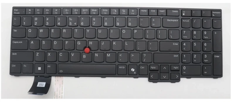 Lenovo MECH_ASM BKLT KB NP BK EURO ENG PMX