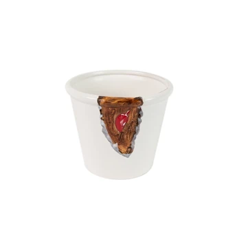 Vazonas gėlėms, keraminis, 12,5 cm
