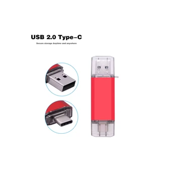 Atmintinė - raktas - USB / USB-C flash 2.0 / 3.0 - 32 gb