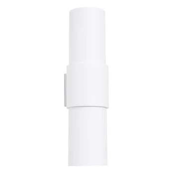 Sieninis šviestuvas SOLLUX FLASH 2, E27, 2 x max 15W LED, balta