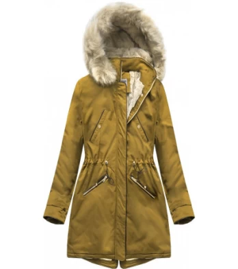 YELLOW PARKA (B2623) striukė